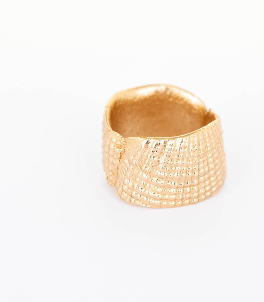 Bronze Ring Muschel Gr.57