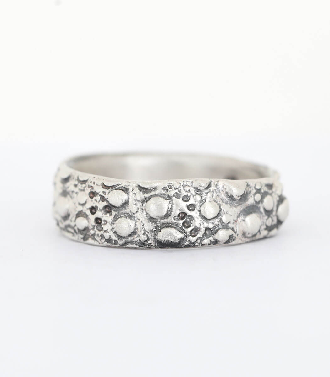 Silber Ring Seeigel Gr.52