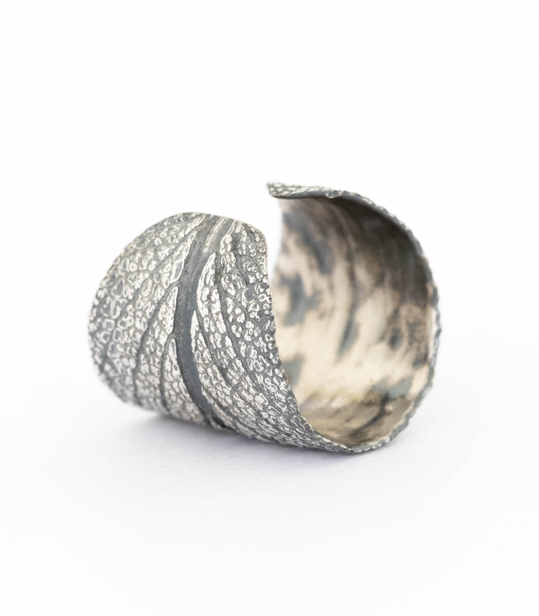 Silber Ring Salbei Gr. 50