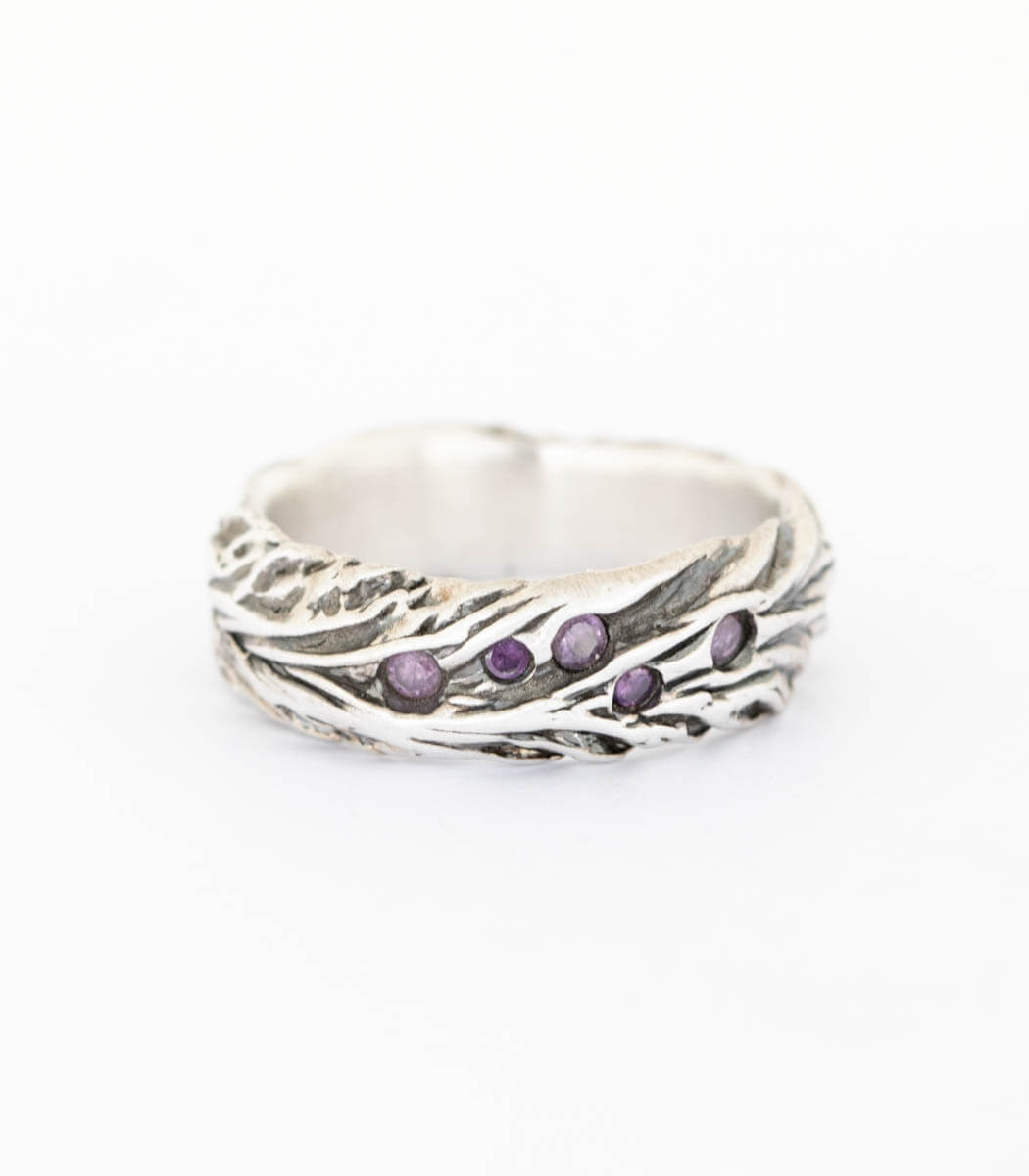 Silber Ring Ähre Gr. 56