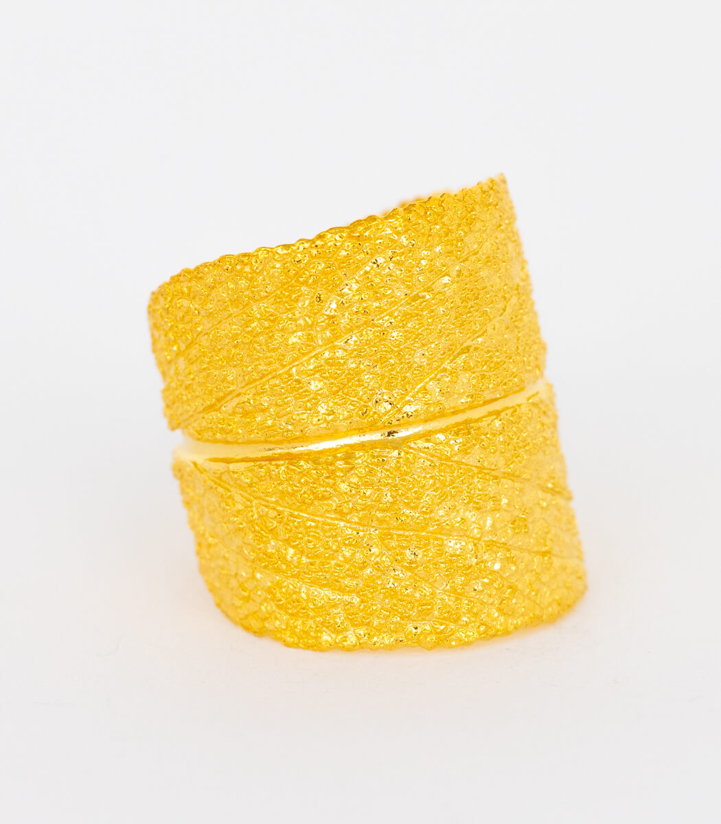 Gold Ring Salbei Gr. 56