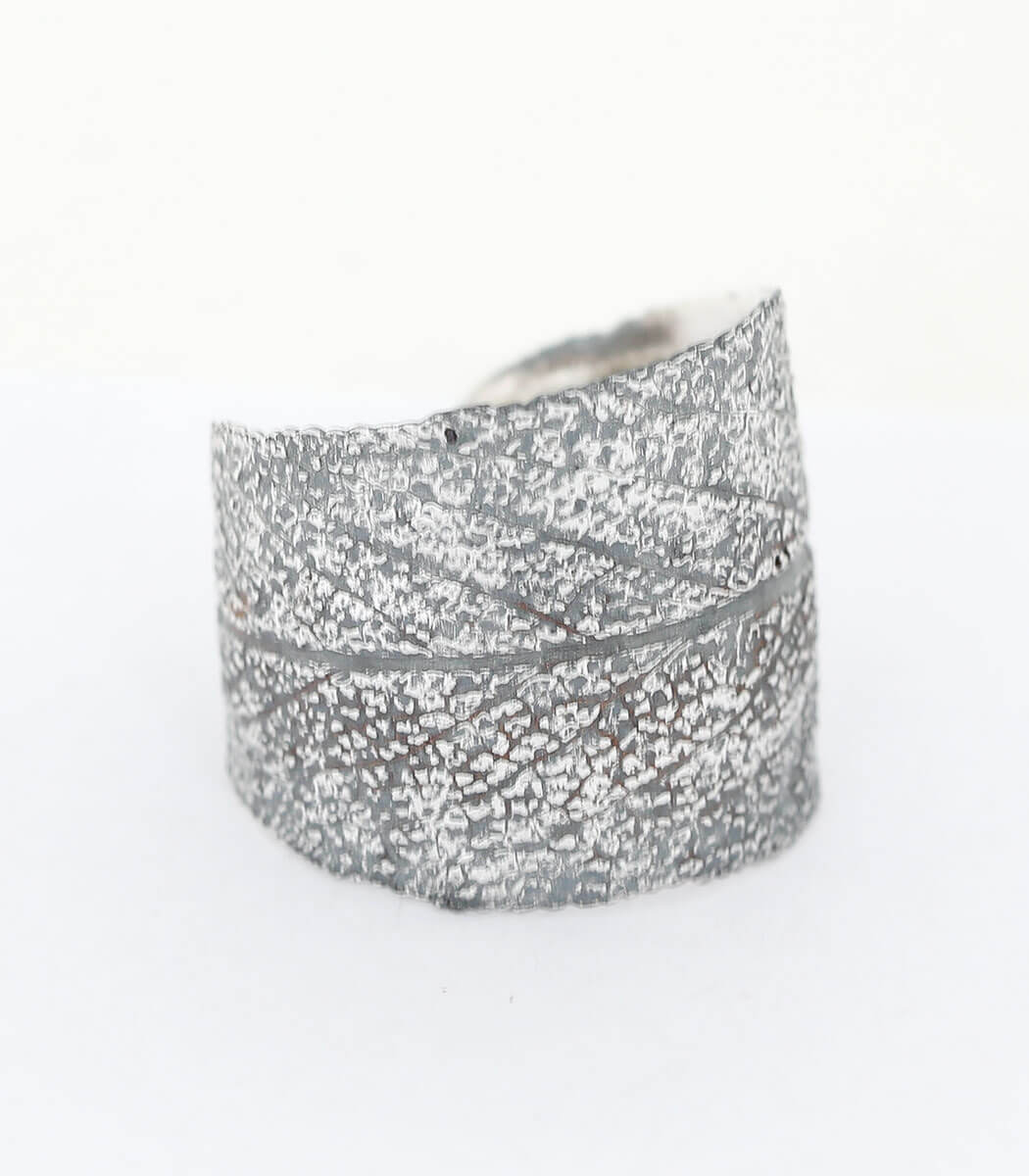 Silber Ring Salbei Gr.54