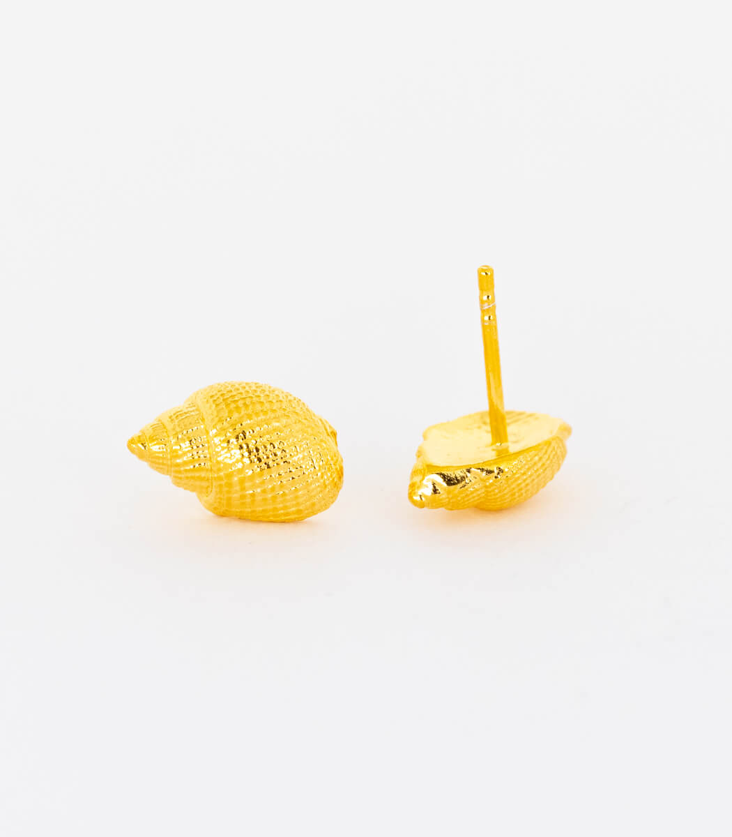 Gold Ohrstecker Schnecken