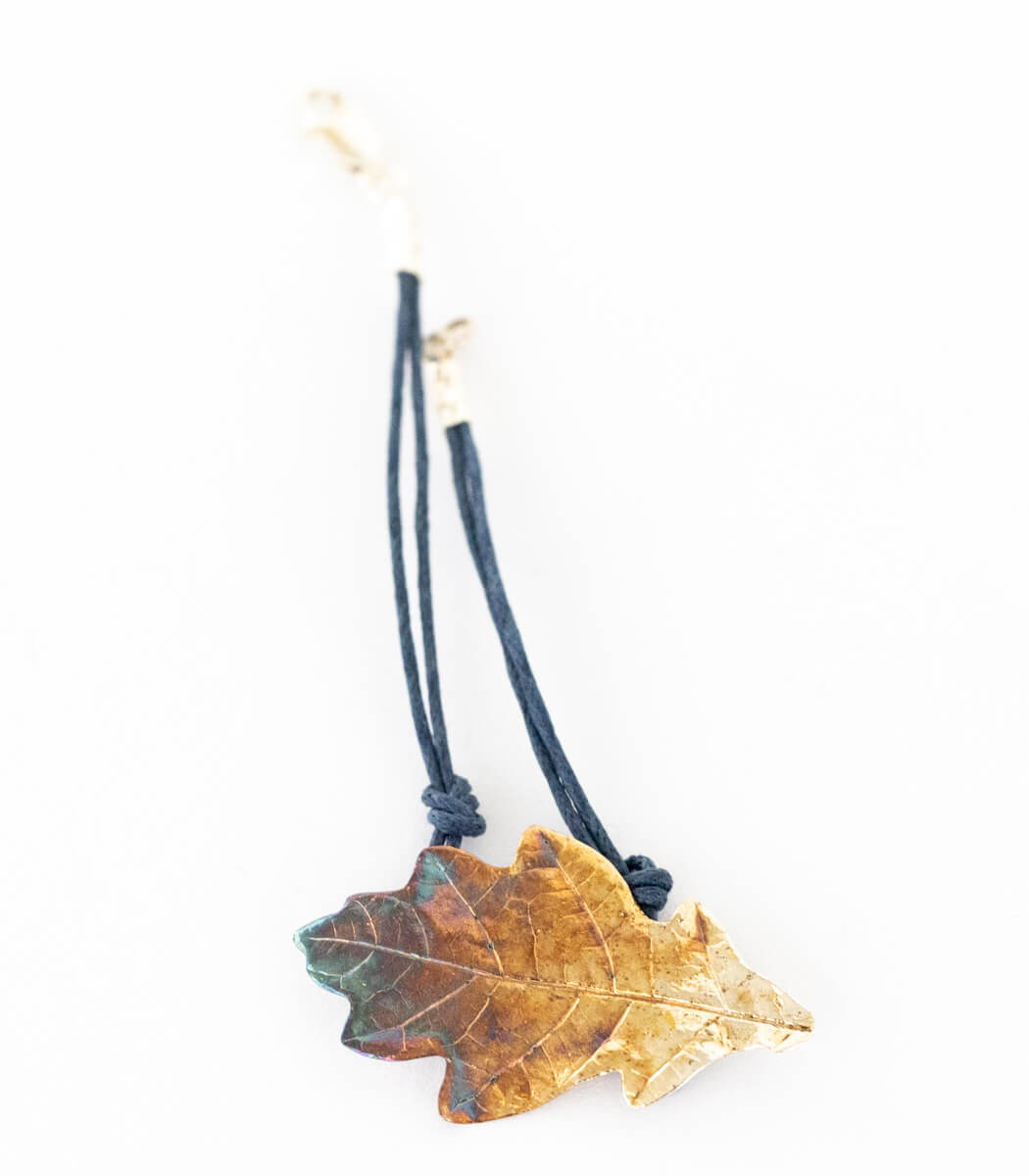Silber Armband Eichenblatt