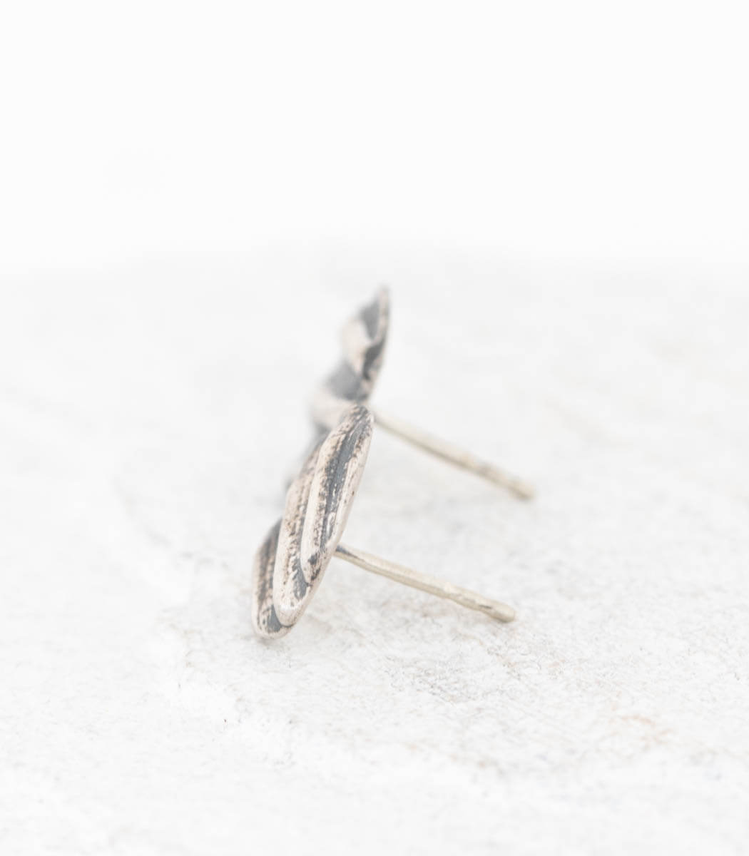 Silber Ohrstecker Muschel