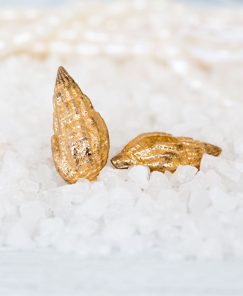 Bronze Ohrstecker Schnecken