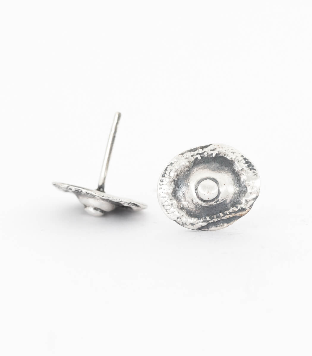 Silber Ohrstecker Seeigel