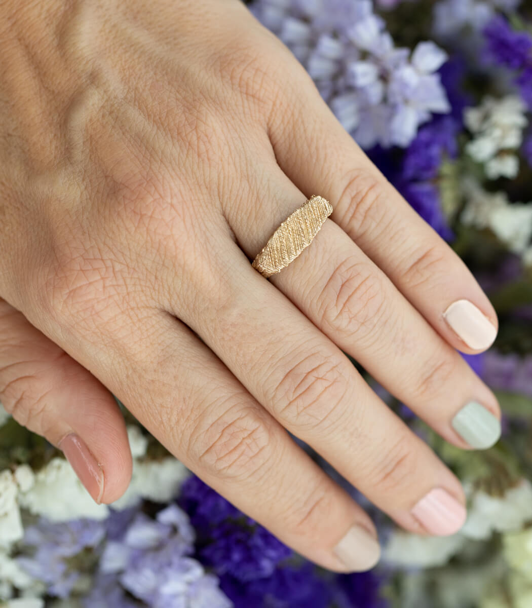 Bronze Ring Gr. 54