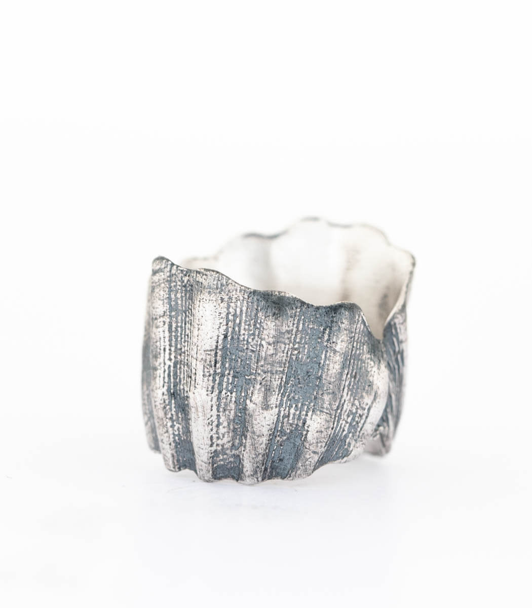 Silber Ring Muschel Gr.54