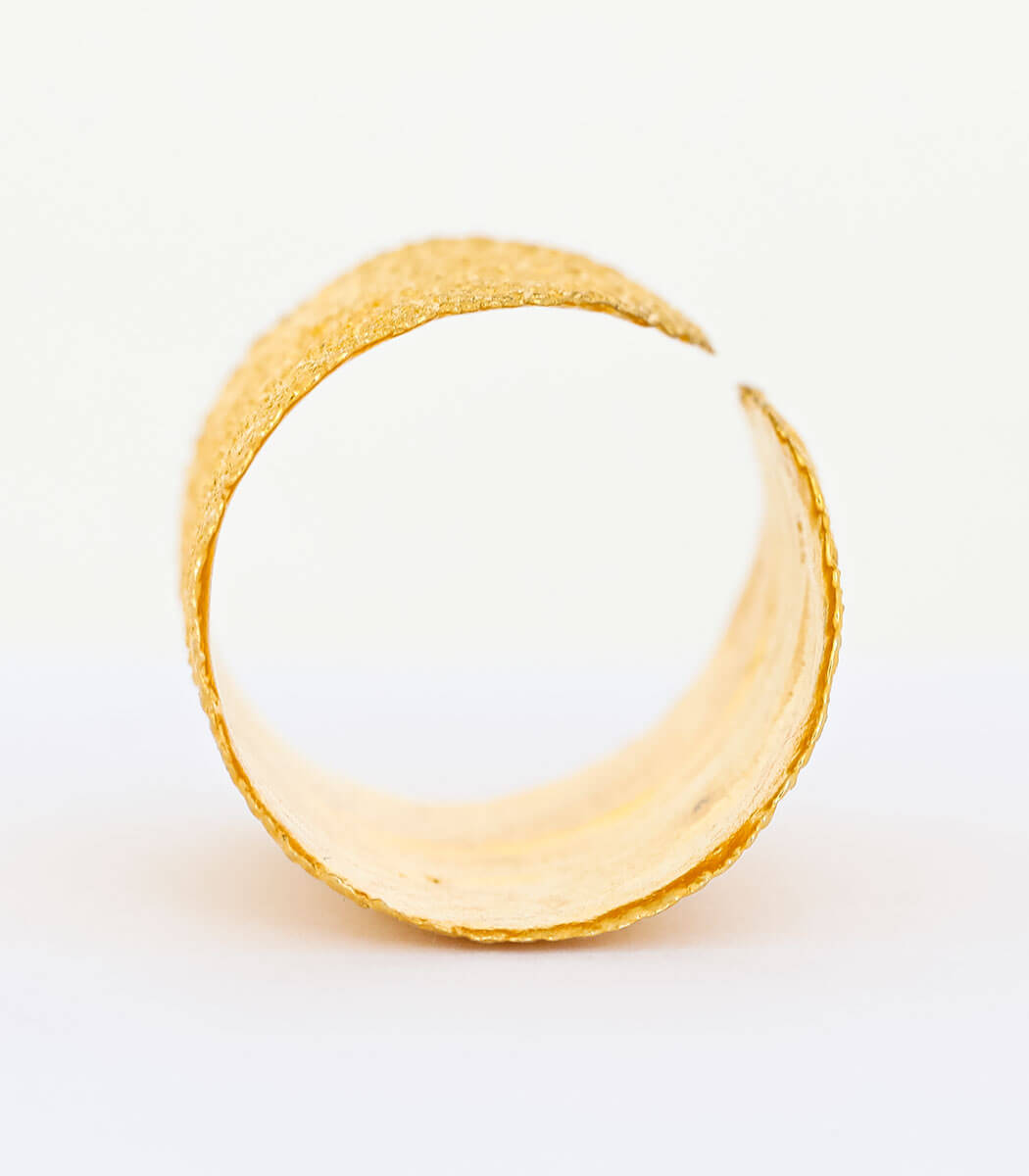 Ring Gold Salbei Gr. 60