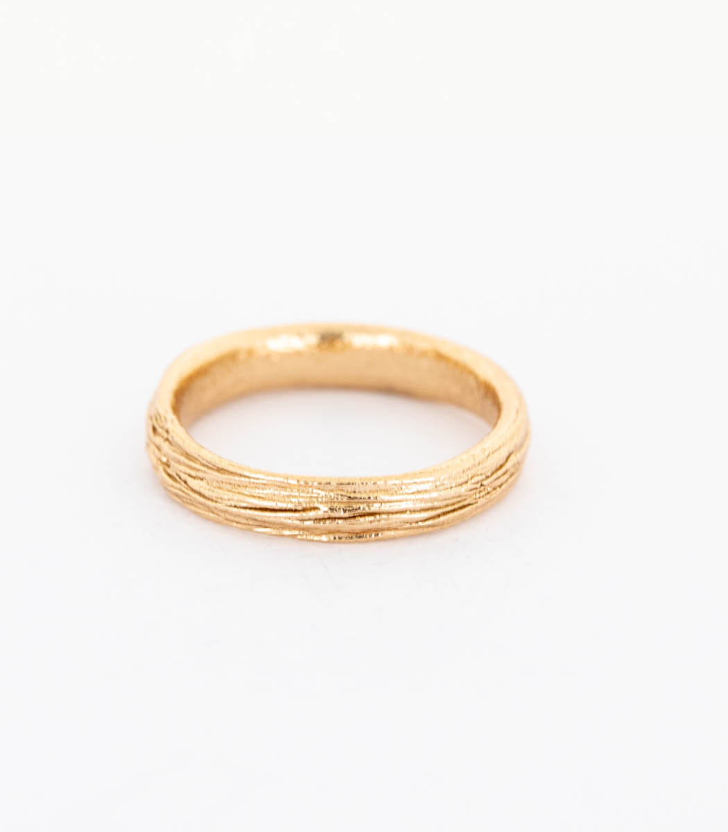 Bronze Ring Gras Gr. 54