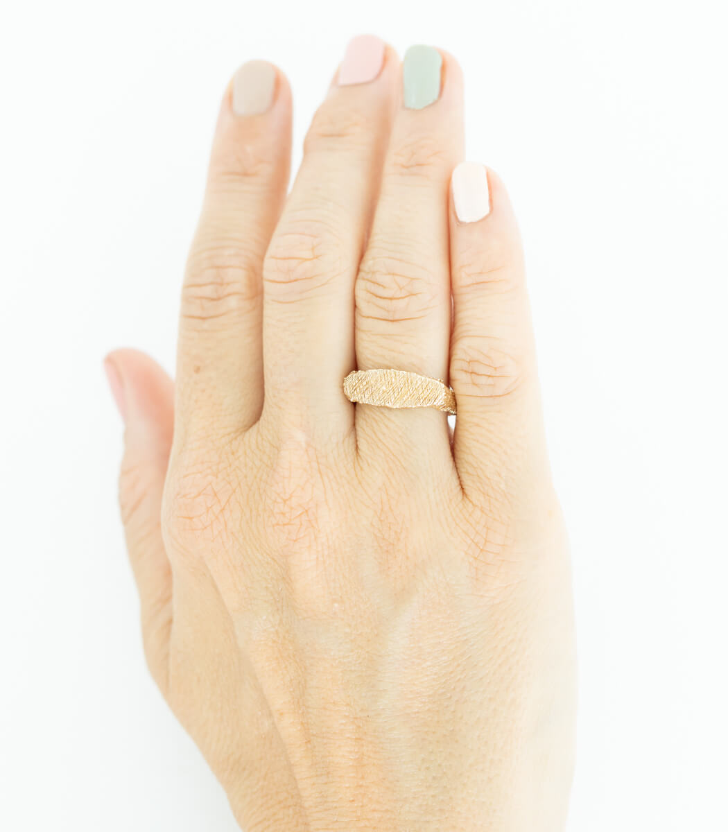 Bronze Ring Gr. 54