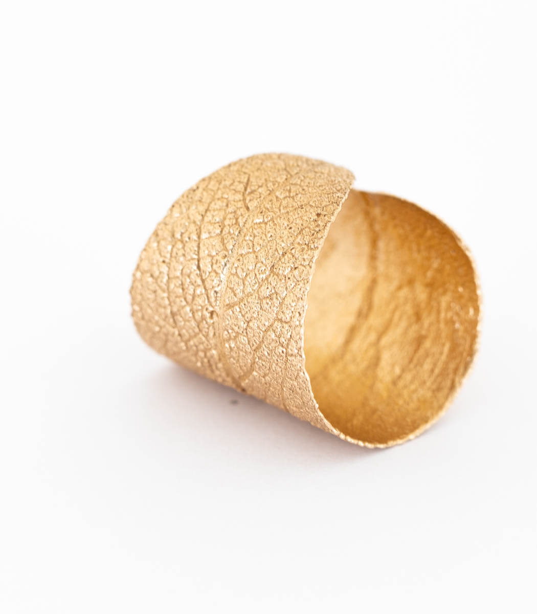 Bronze Ring Salbei Gr. 50