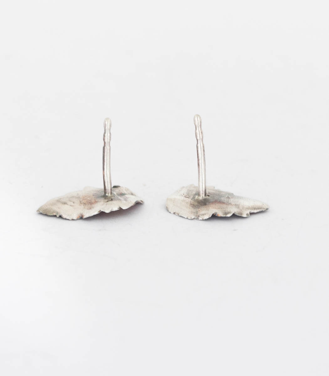Silber Ohrstecker Melisse