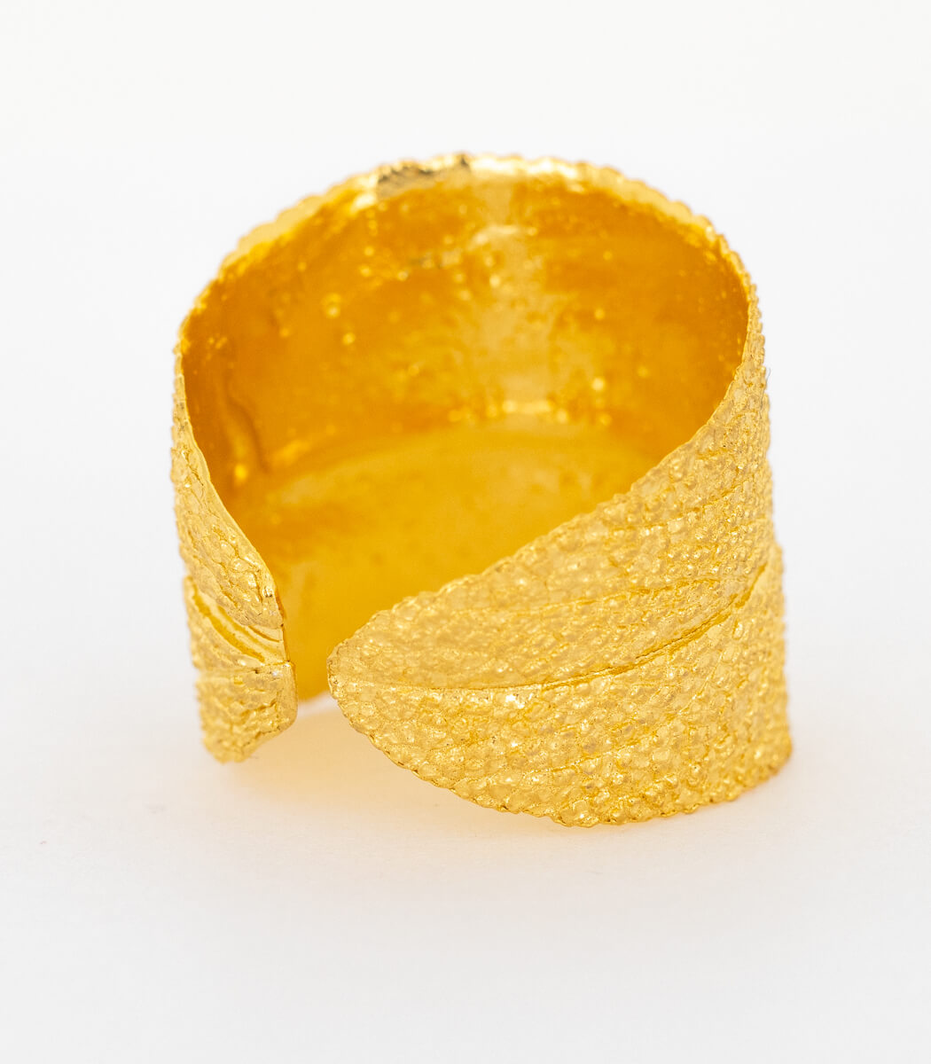 Gold Ring Salbei Gr. 57