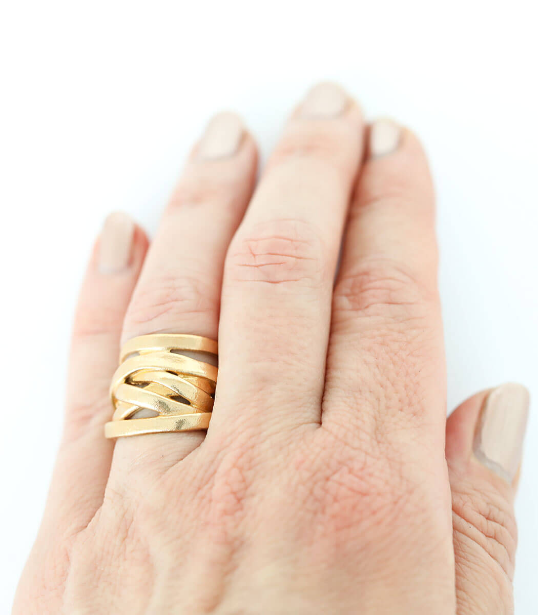 Bronze Ring Liane Gr. 55