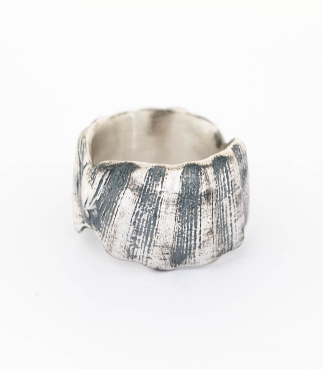 Silber Ring Muschel Gr.54