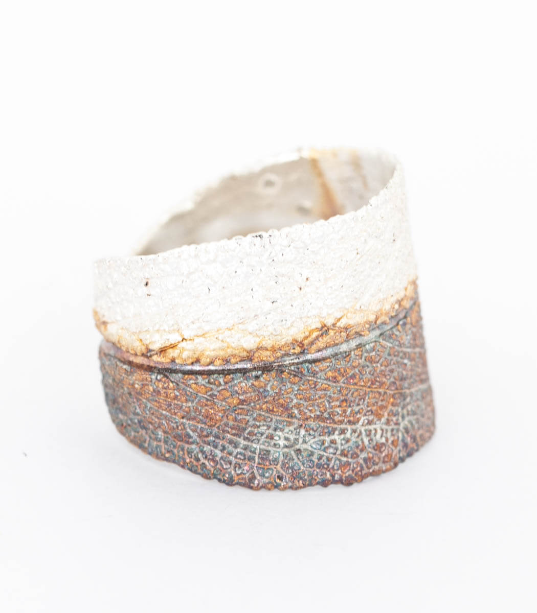 Silber Ring Salbei Gr. 59