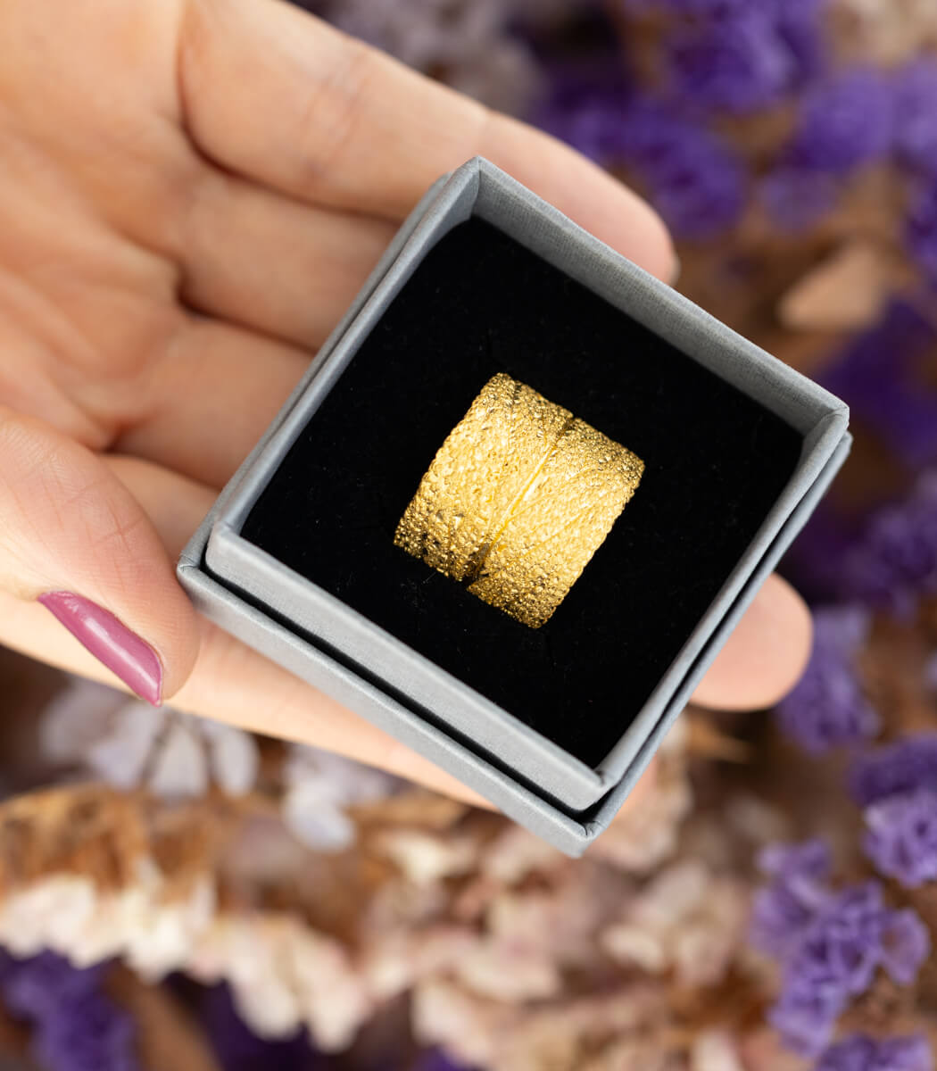 Gold Ring Salbei Gr. 63