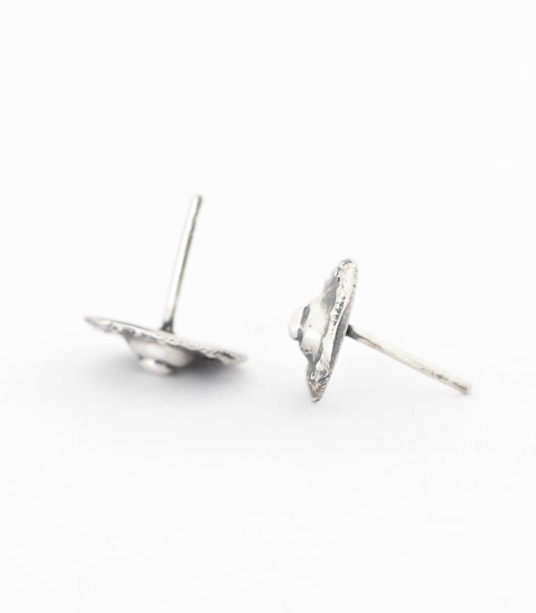 Silber Ohrstecker Seeigel