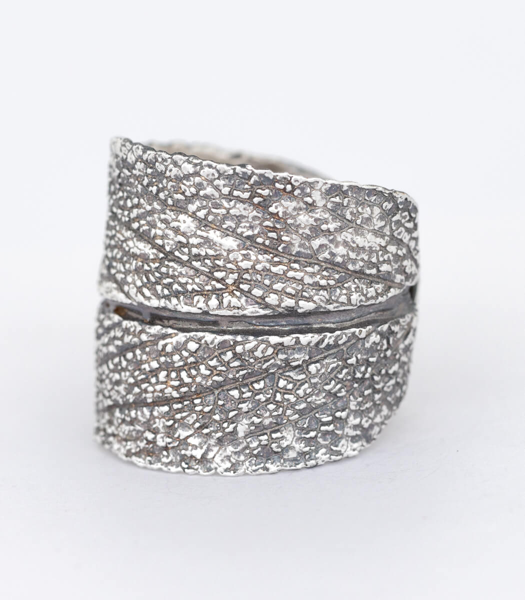 Silber Ring Salbei Gr. 61