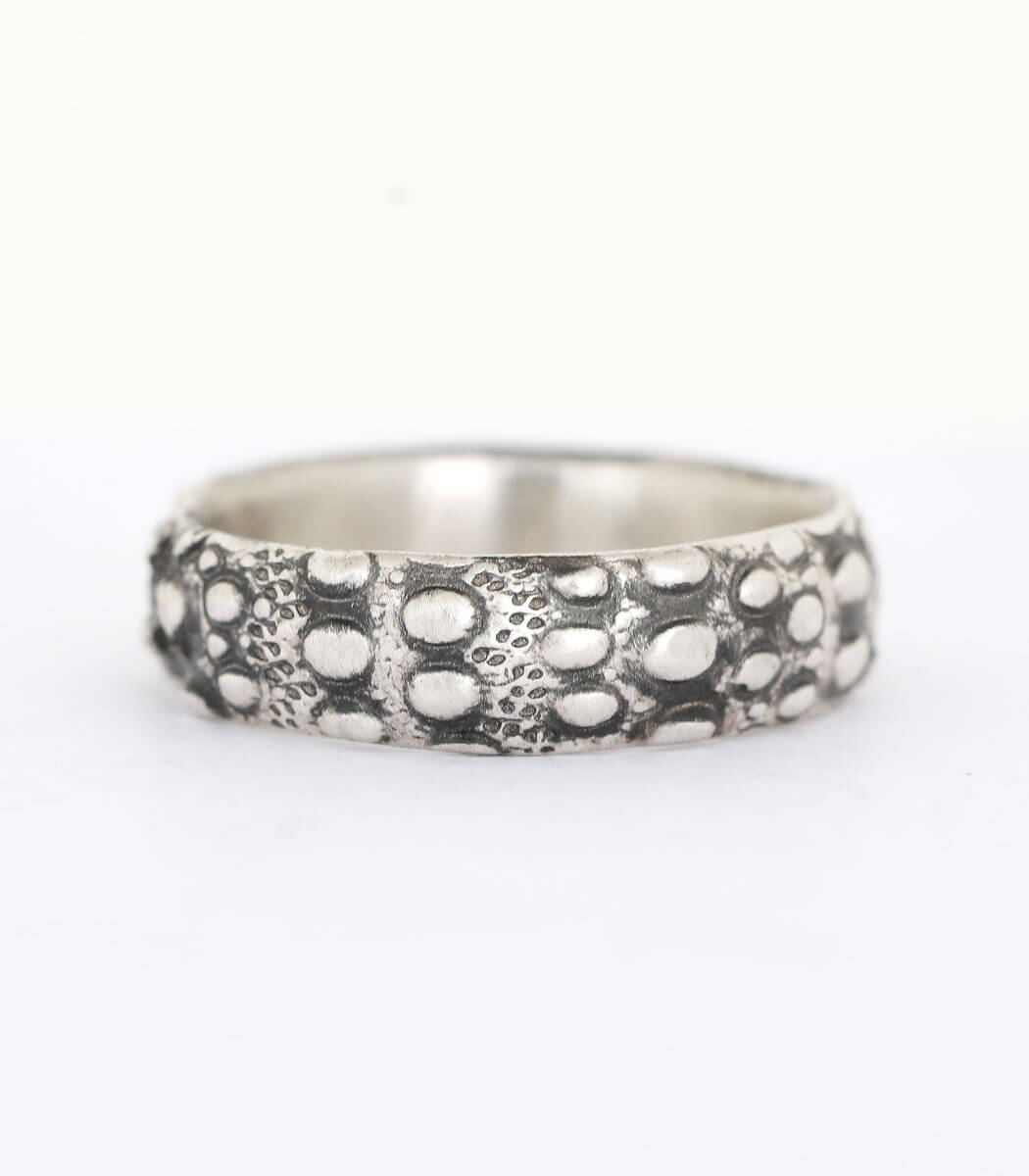 Silber Ring Seeigel Gr.54