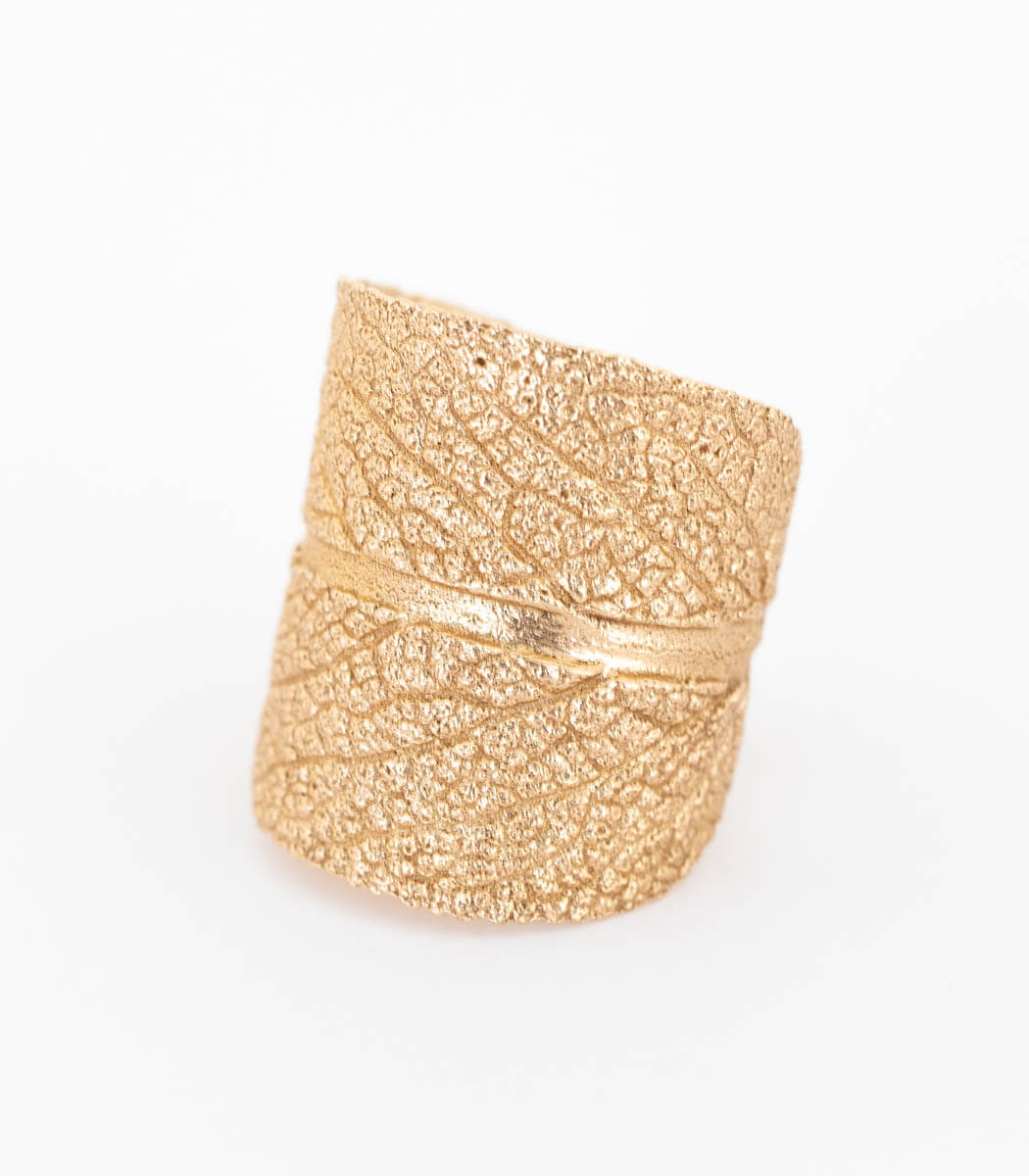 Bronze Ring Salbei Gr. 50