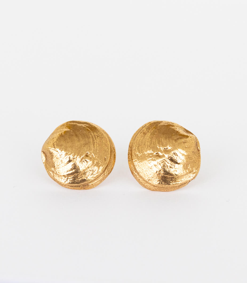Bronze Ohrstecker Muschel
