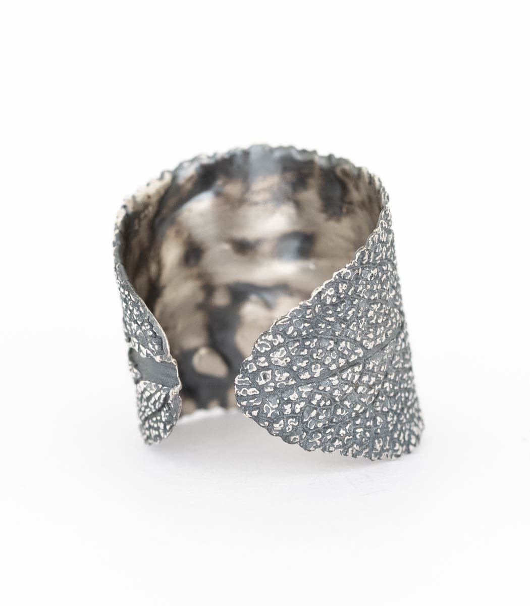 Silber Ring Salbei Gr. 57