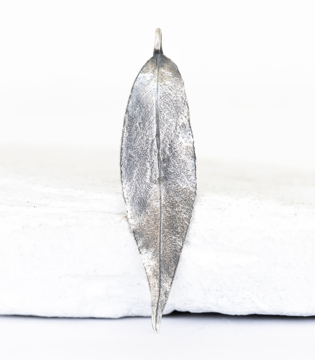 Silber Anhänger Weide