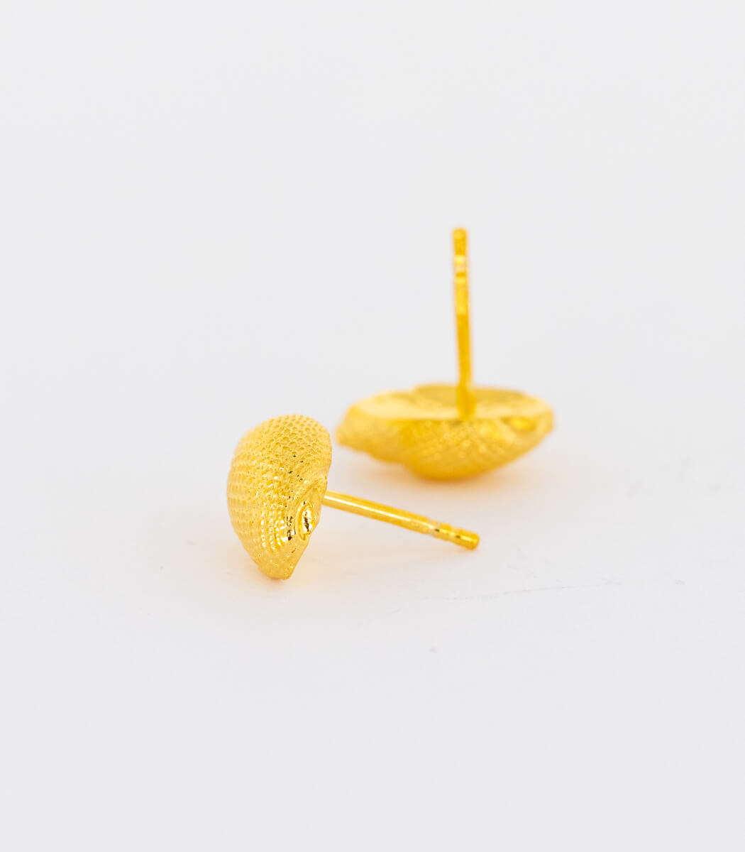 Gold Ohrstecker Schnecken