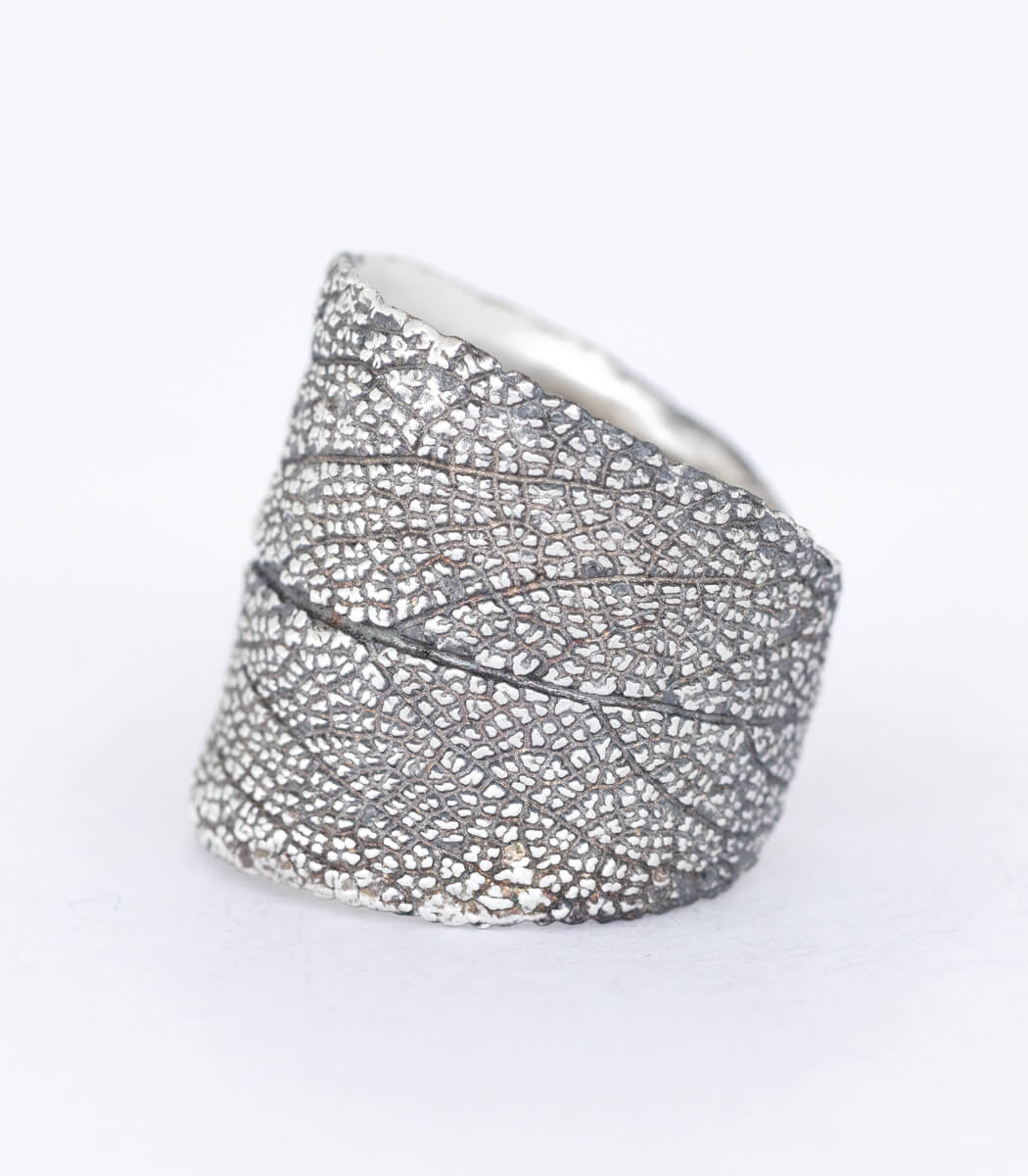 Silber Ring Salbei Gr. 52