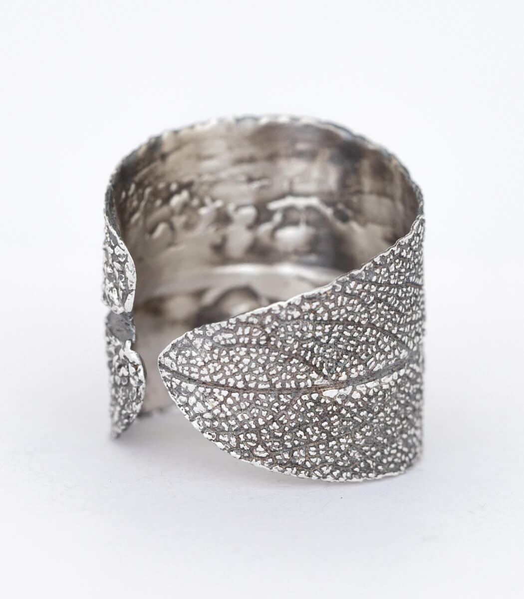 Silber Ring Salbei Gr. 61