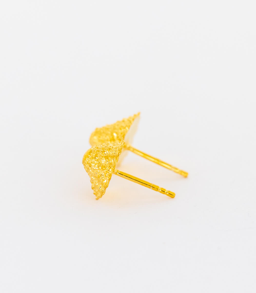 Gold Ohrstecker Schnecken