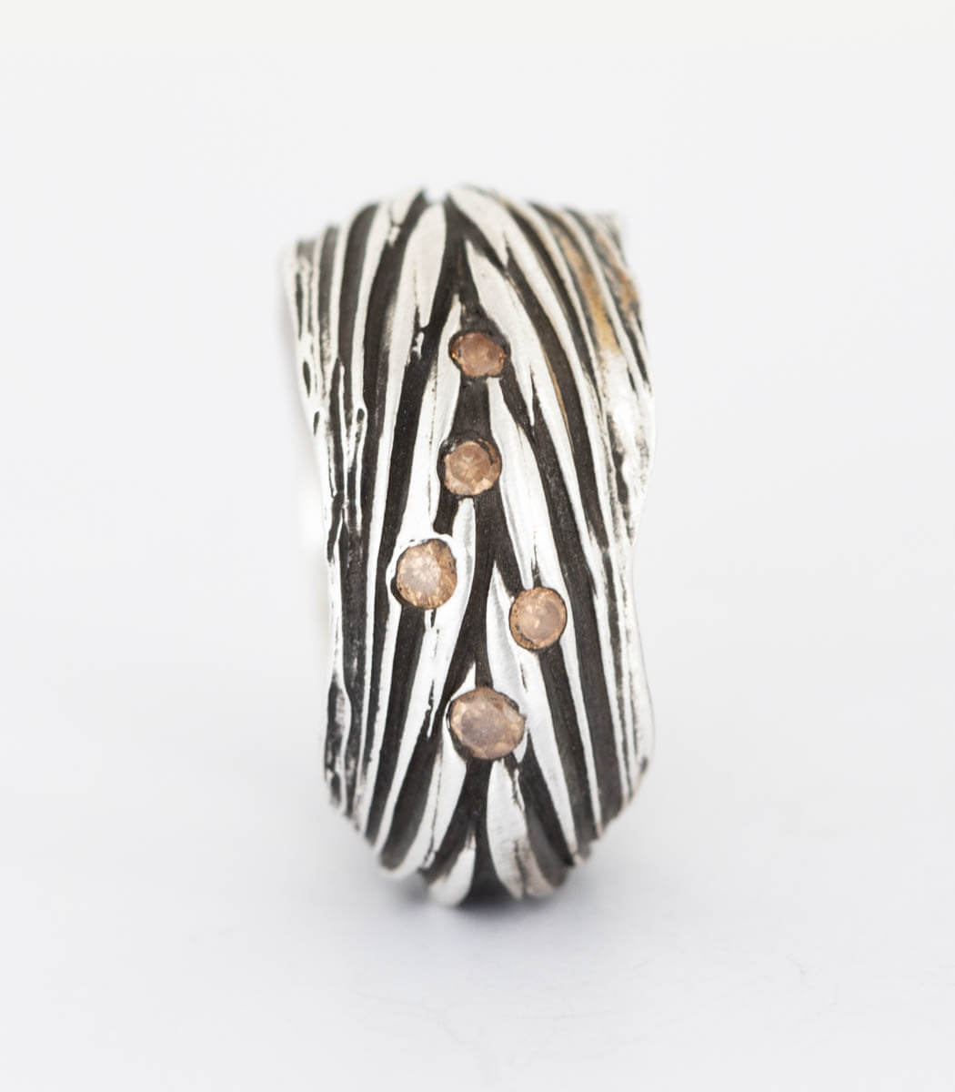 Silber Ring Ähre Gr. 56