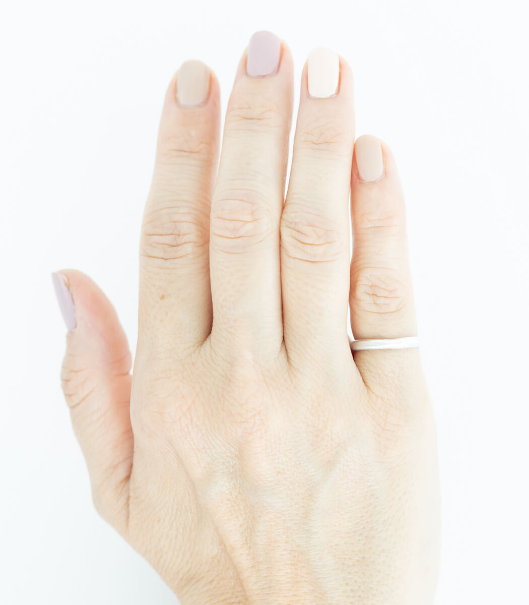 Silber Ring Natural Gr. 52