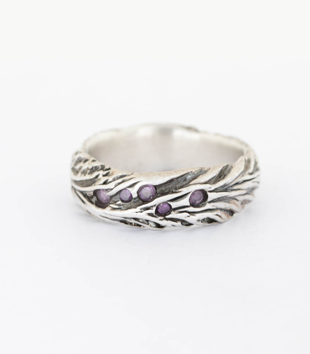 Silber Ring Ähre Gr. 56