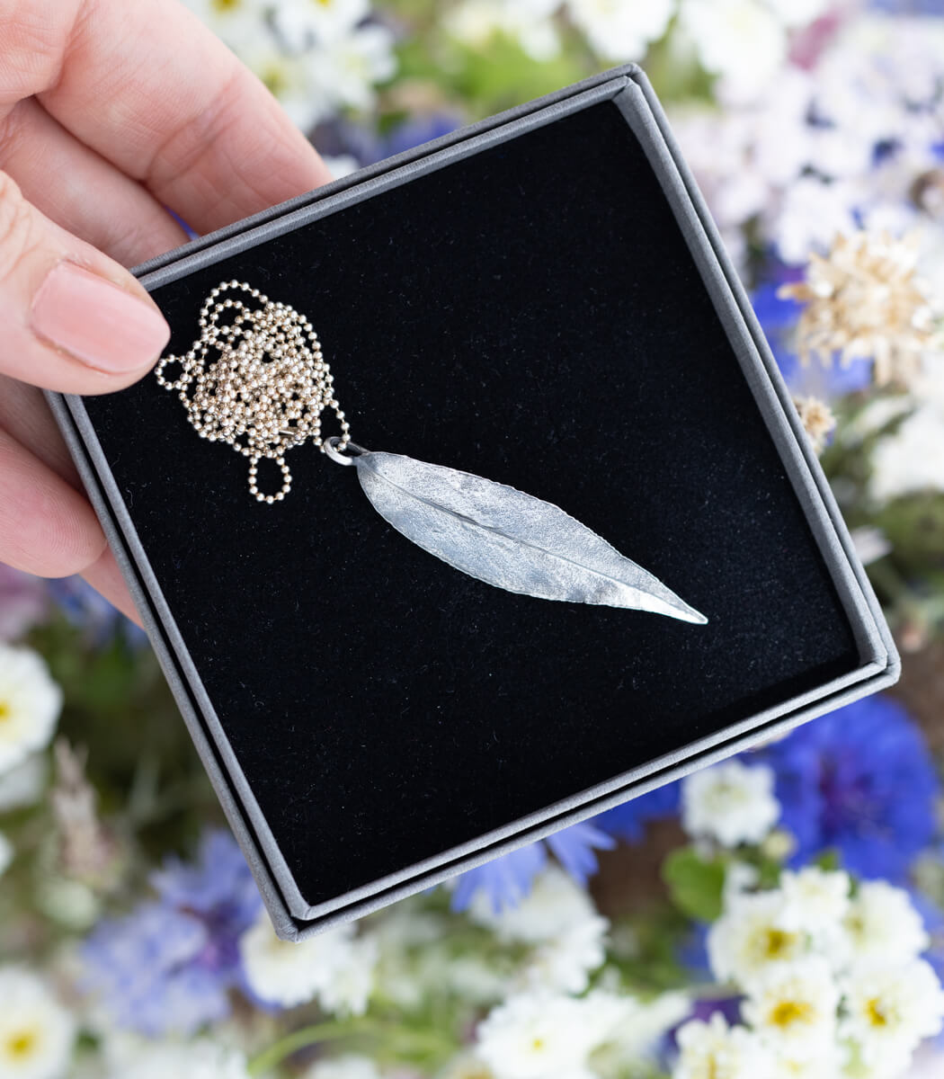 Silber Anhänger Weide
