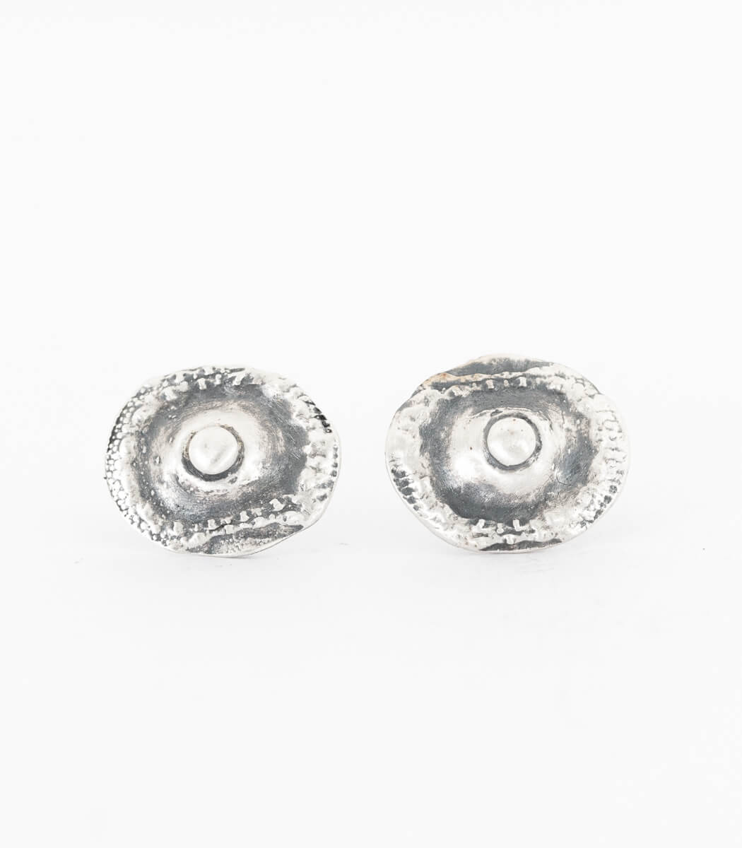 Silber Ohrstecker Seeigel