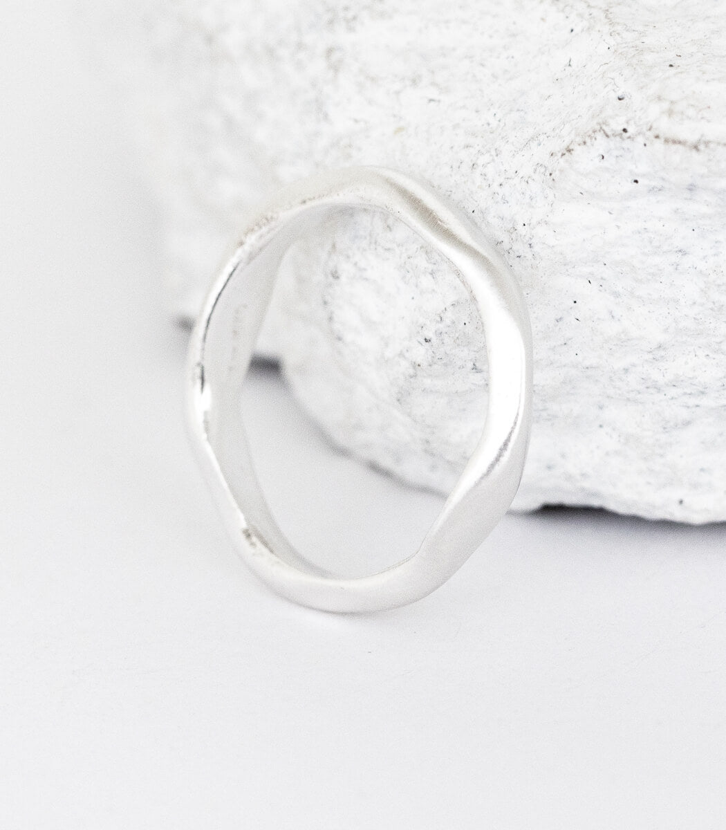 Silber Ring Natural Gr. 51