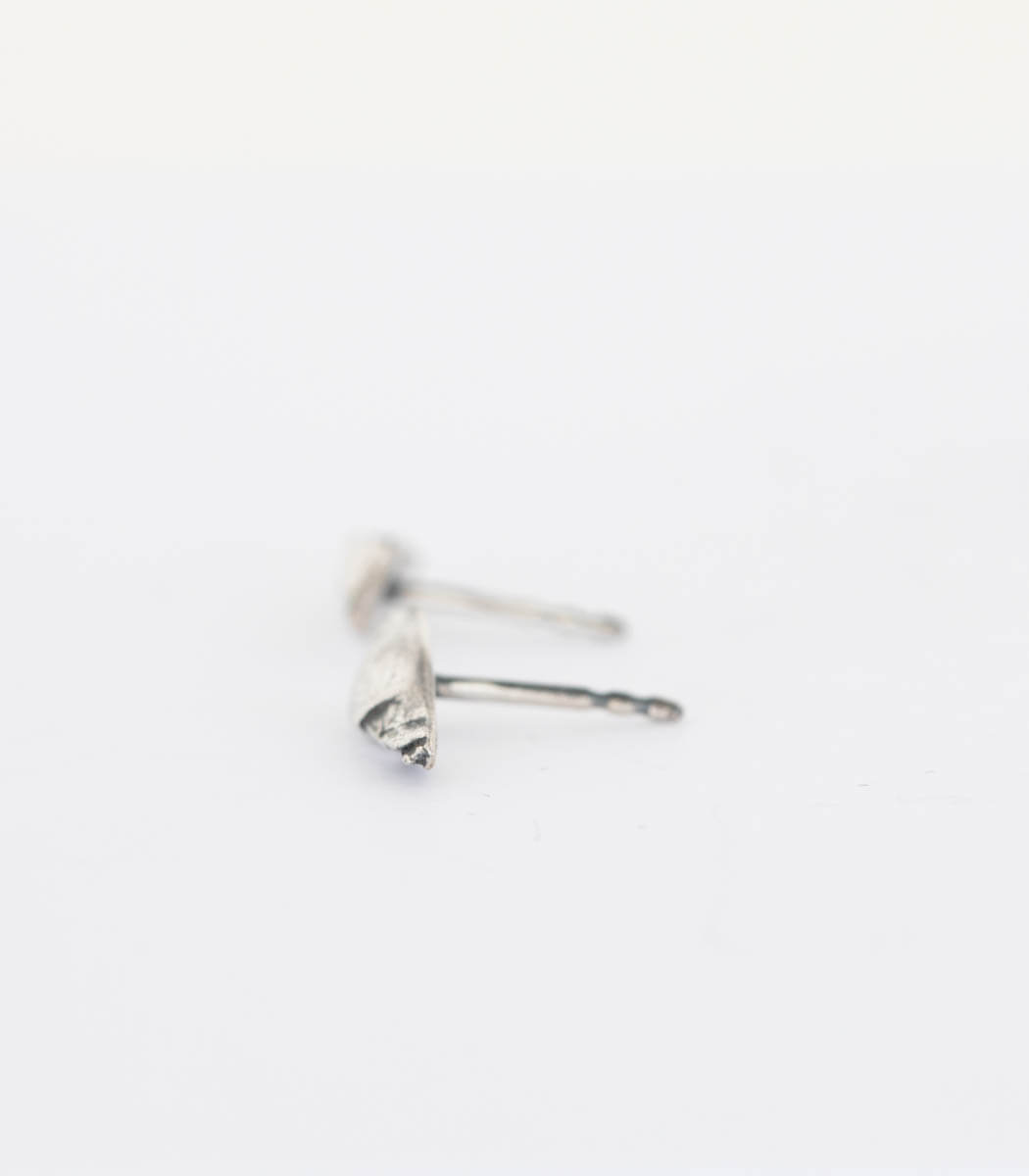 Silber Ohrstecker Getreidekorn