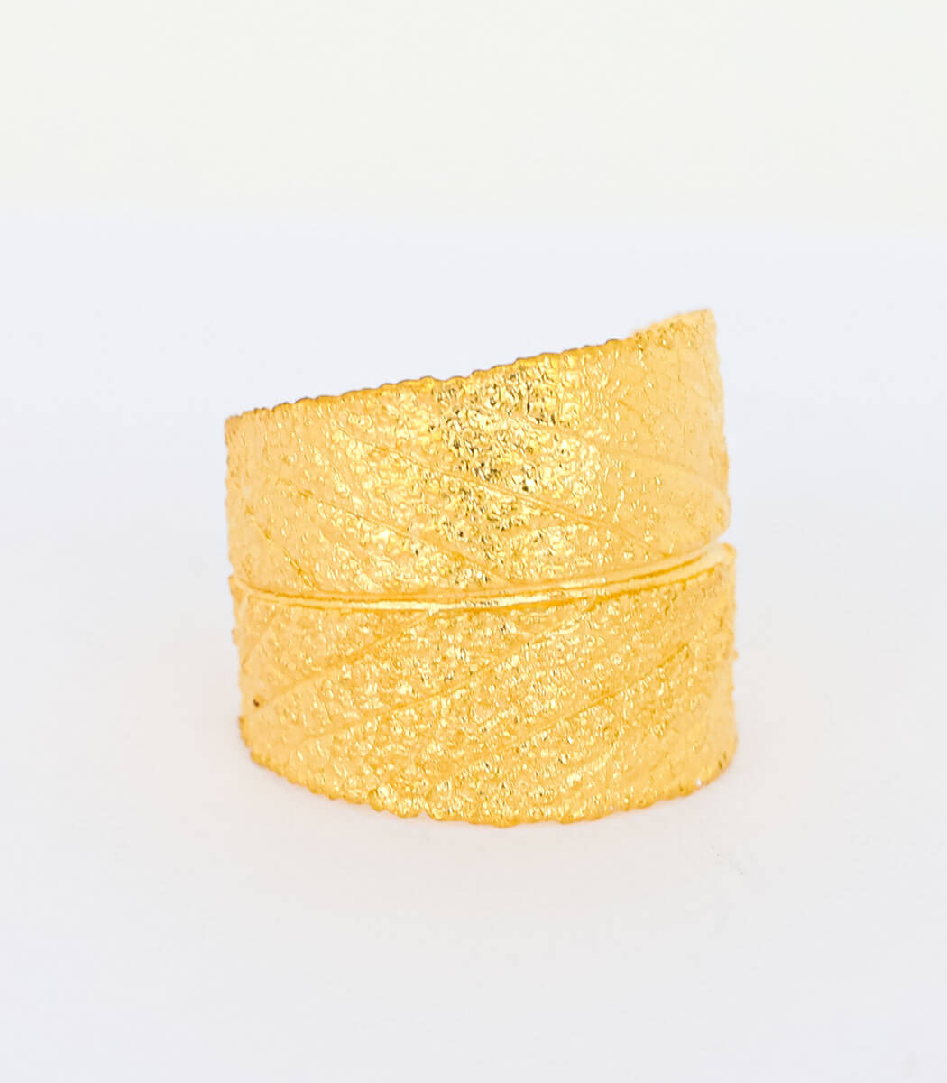 Gold Ring Salbei Gr. 56