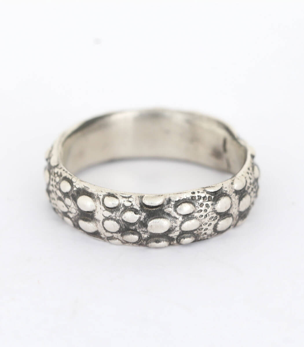 Silber Ring Seeigel Gr.54