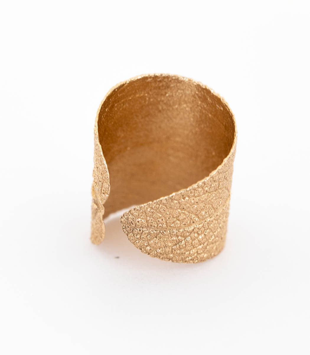Bronze Ring Salbei Gr. 50