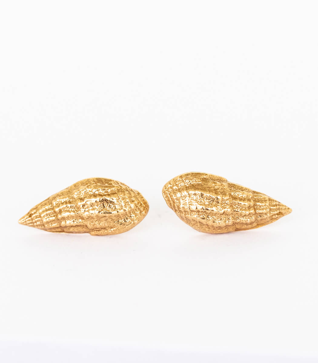 Bronze Ohrstecker Schnecken