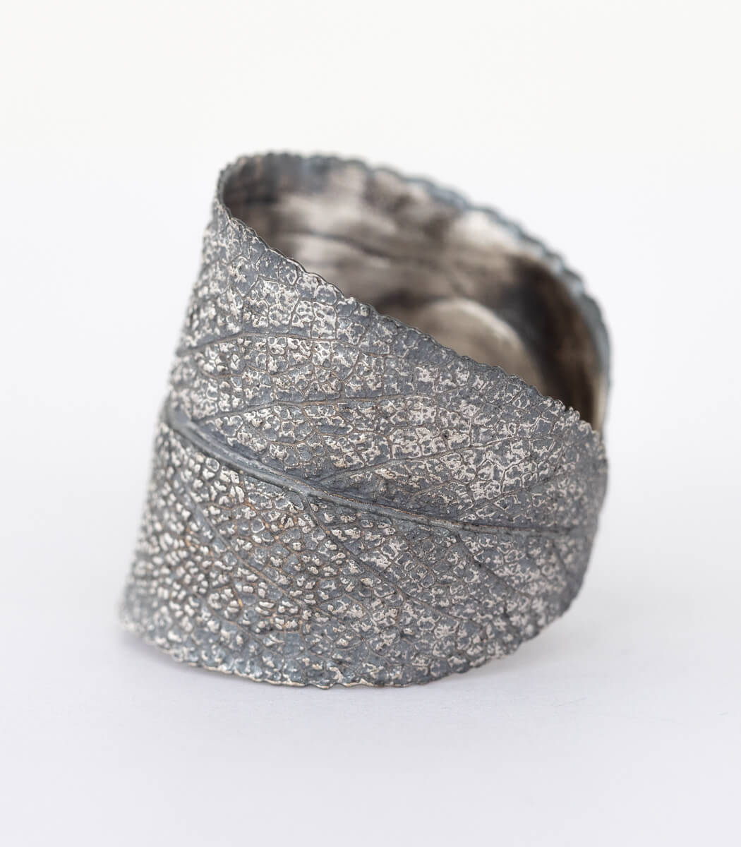 Silber Ring Salbei Gr. 58