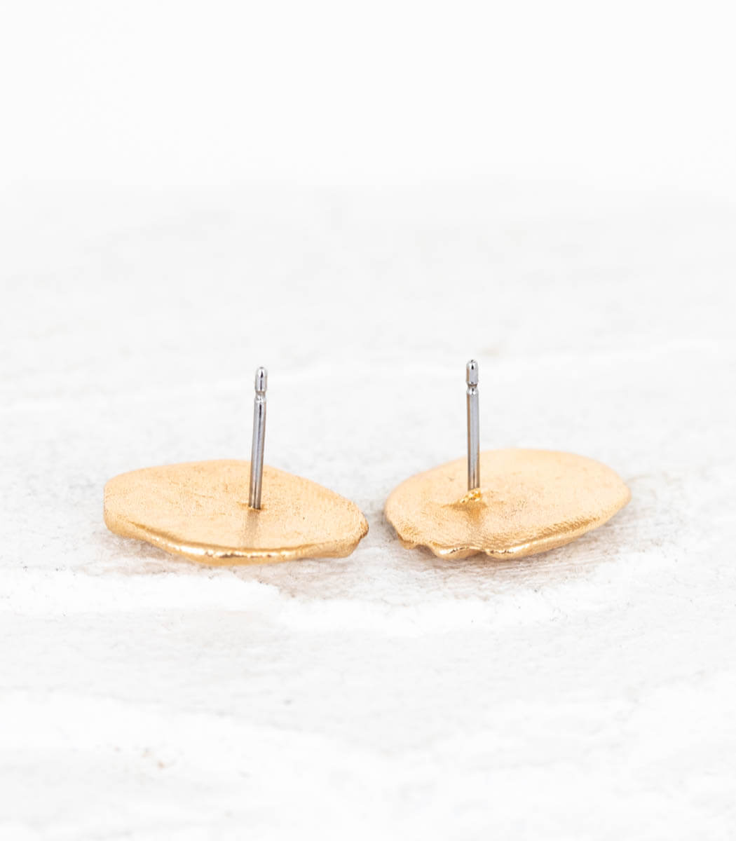Bronze Ohrstecker Muschel