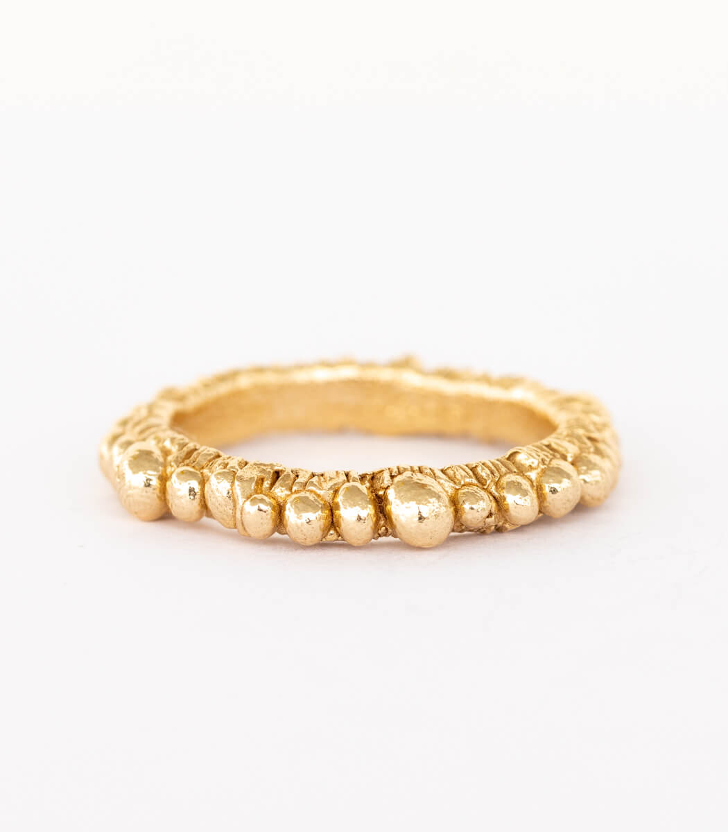 Ring Bronze Blütenknopspen Gr. 53