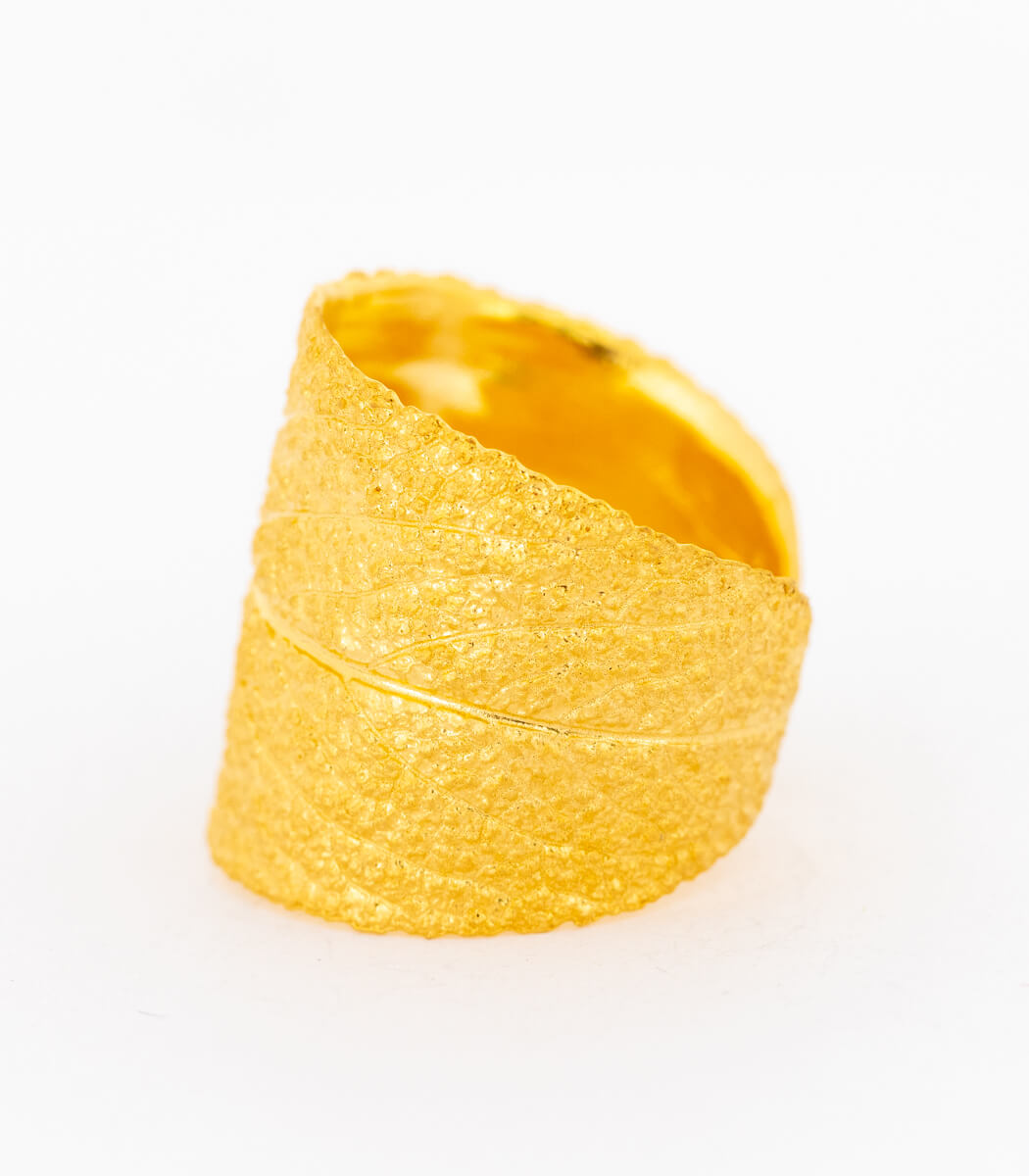 Gold Ring Salbei Gr. 55