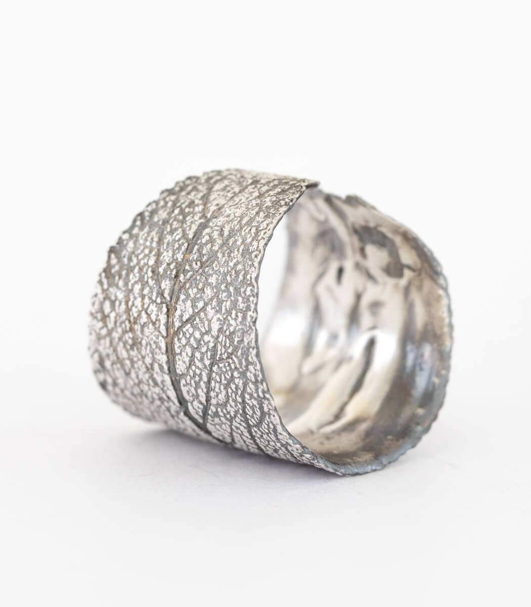 Silber Ring Salbei Gr. 52